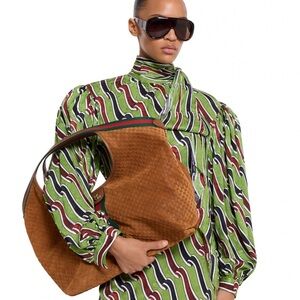 Brand New GG Brown leather Tote Bag